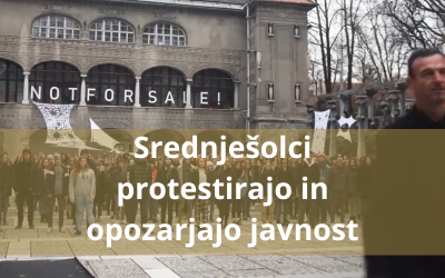 Srednješolci posnamejo video