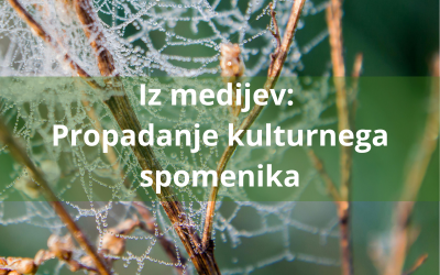 Propadanje kulturnega spomenika