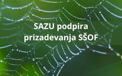 SAZU podpira prizadevanja SŠOF